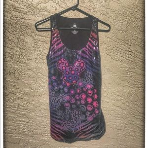 Disney Sequin Tank Top